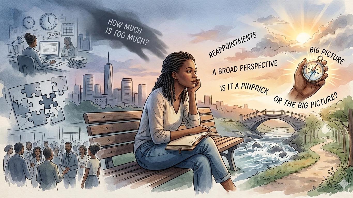 Fine line between persistence, letting go