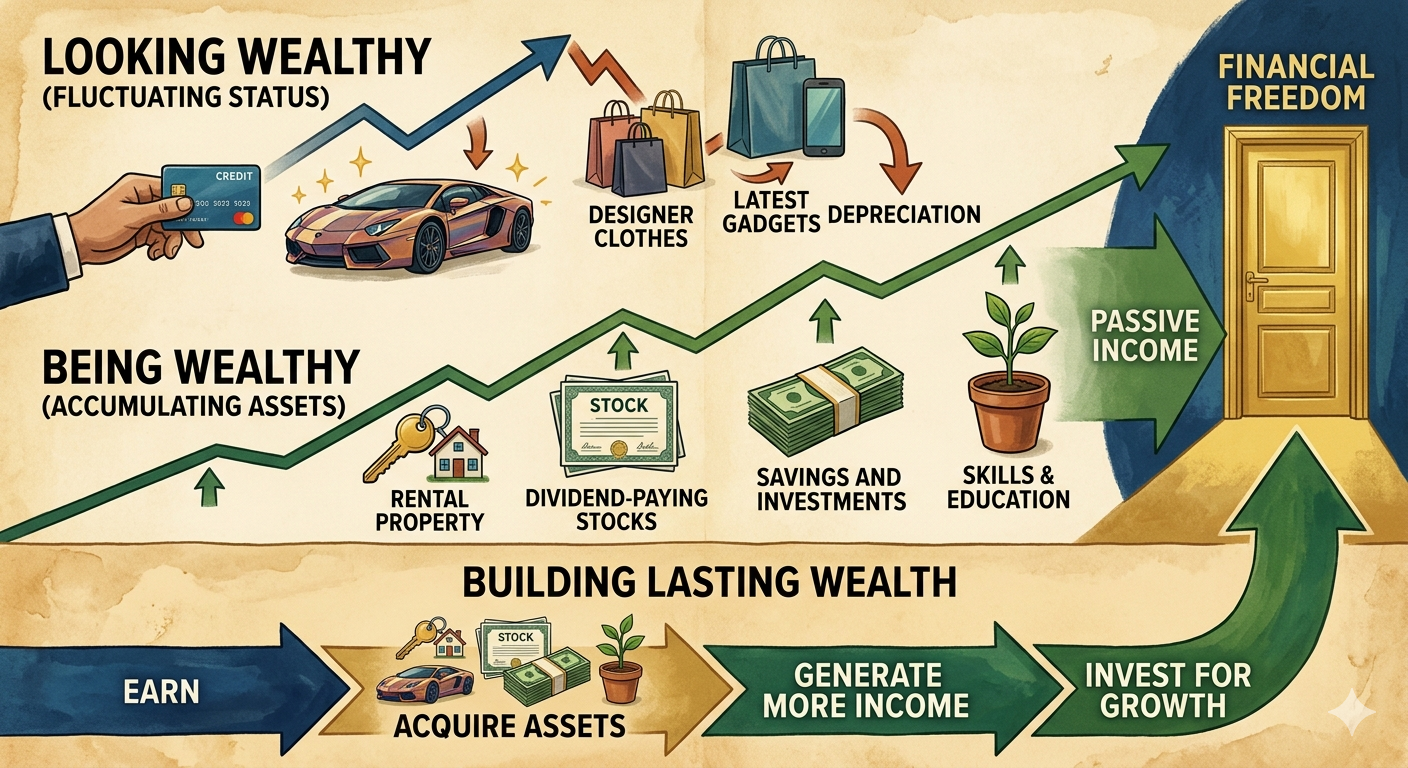 The seduction of instant gratification can be overwhelming. We are constantly being pulled into a cycle of earn, spend and repeat, with the latest gadgets, luxury cars and designer clothes beckoning us to upgrade our lifestyles.