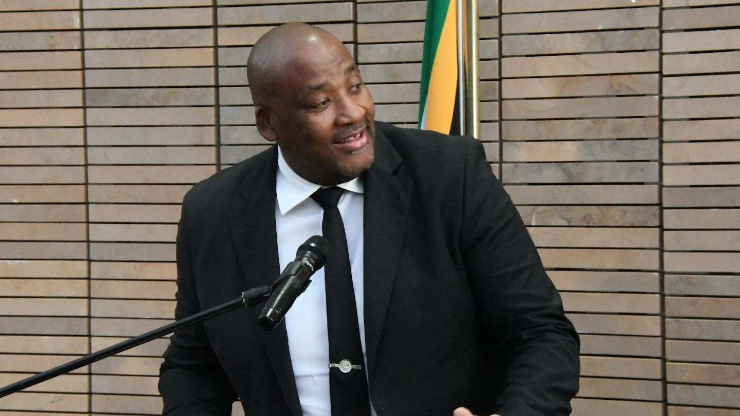 South Africa's Sport, Arts and Culture Minister Gayton McKenzie. (Pic: EWN)