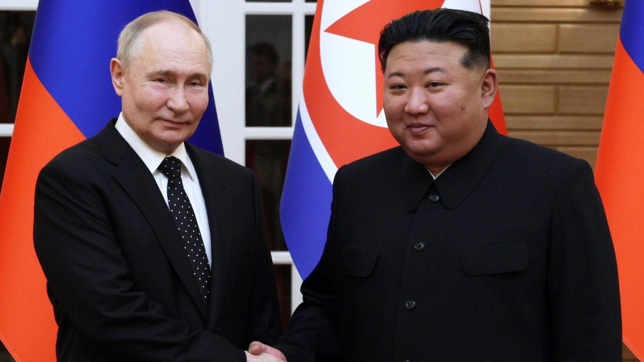- Russian President Vladimir Putin has reaffirmed his ‘friendship’ with North Korean leader Kim Jong Un, ahead of his talks with Donald Trump tomorrow. (Pic: BBC)