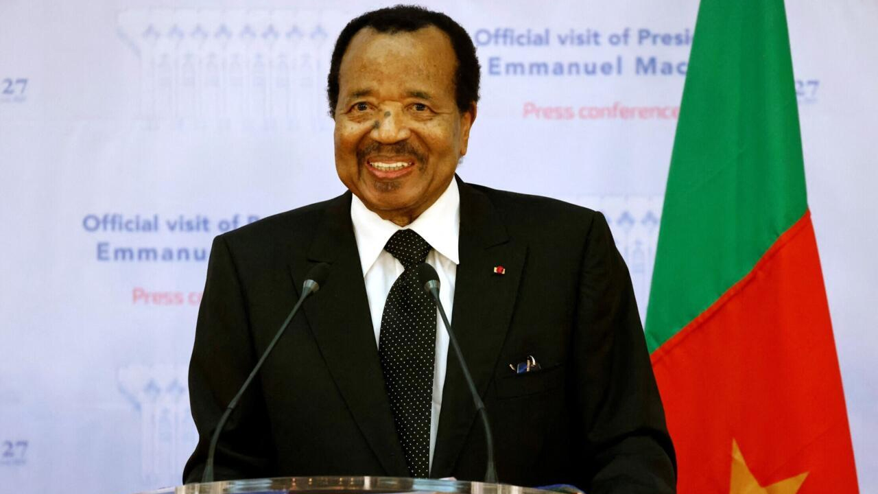 Cameroon President Paul Biya. (Pic: France 24)