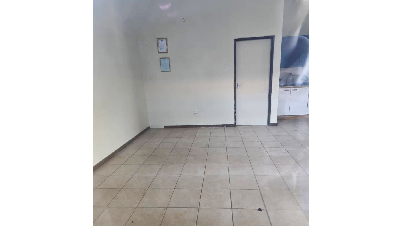 Sheriffs were led to this office when they enquired about the physical location of the offices of Funduzi Forensic Services (Pty) Ltd on Johnson Street in Mbabane. They found it empty. (Pic: Mfanukhona Nkambule)