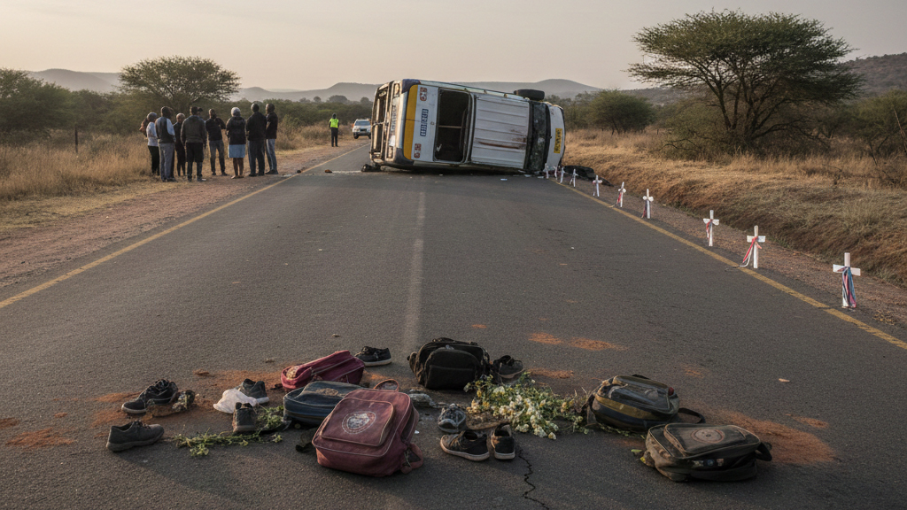 The Gauteng crash is particularly painful because it involved children and public transport meant to protect them.