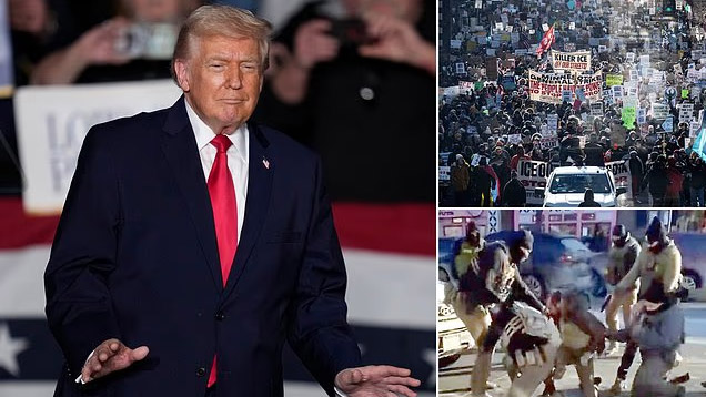 Trump walks tightrope