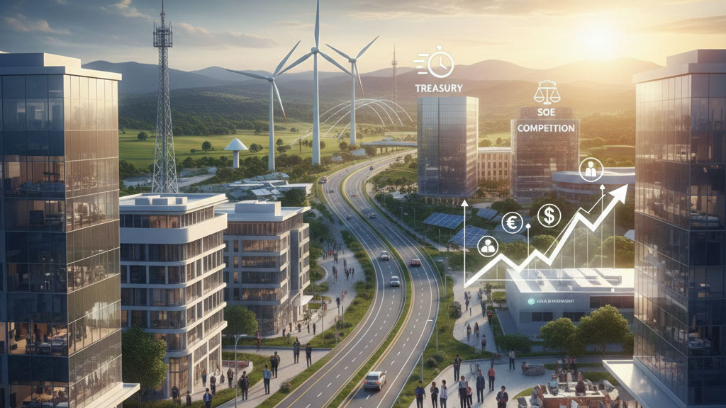 The country’s fiscal balance and growth prospects lie in private sector led growth.