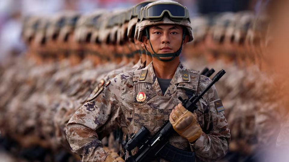 Japan’s Defence Minister Shinjiro Koizumi yesterday rejected accusations of ‘new militarism’ by Tokyo. (Reuters)