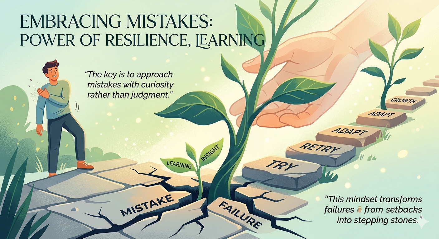 Embracing Mistakes: Power of resilience, learning