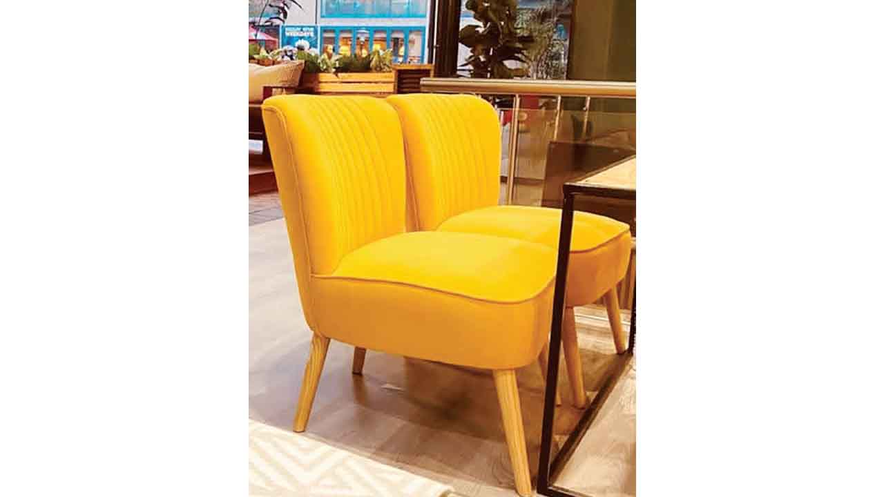 Bright and colourful chairs to lighten up the atmosphere in your business.
