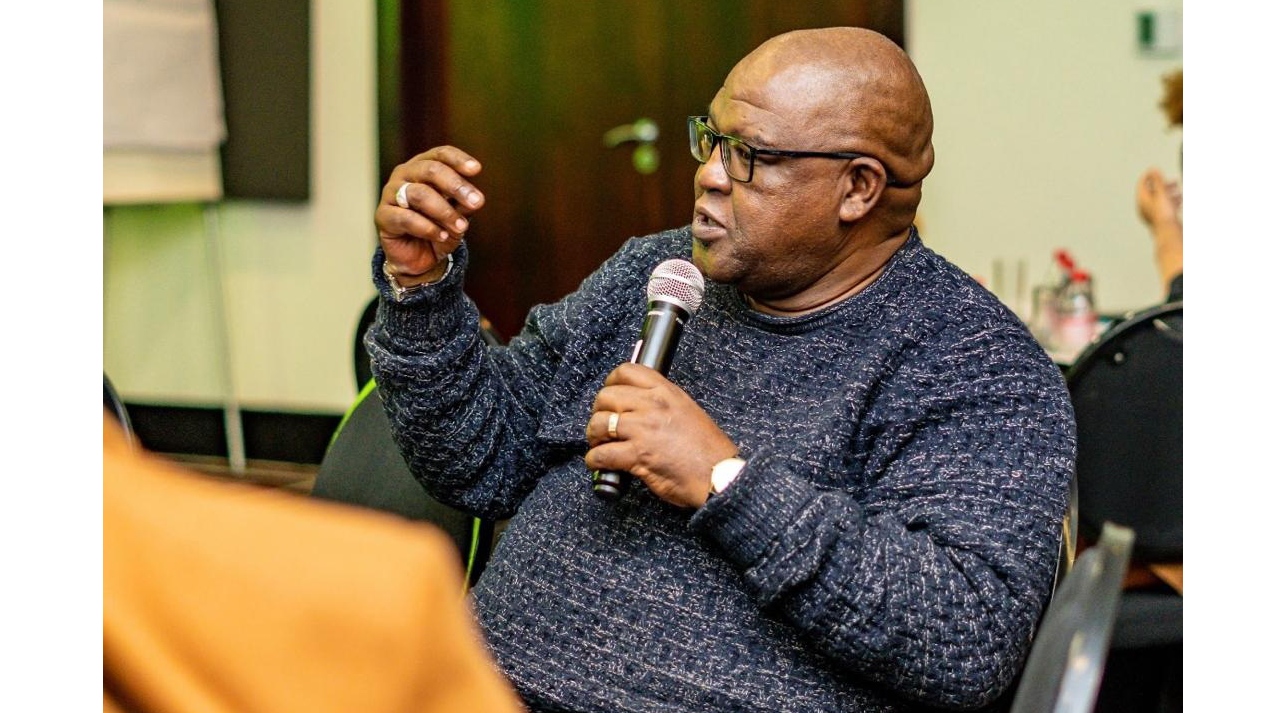 The Nation Magazine’s Editor-in-Chief Bheki Makhubu.